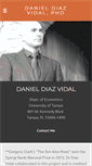 Mobile Screenshot of danieldiazvidal.com